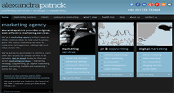 Desktop Screenshot of alexandrapatrick.co.uk